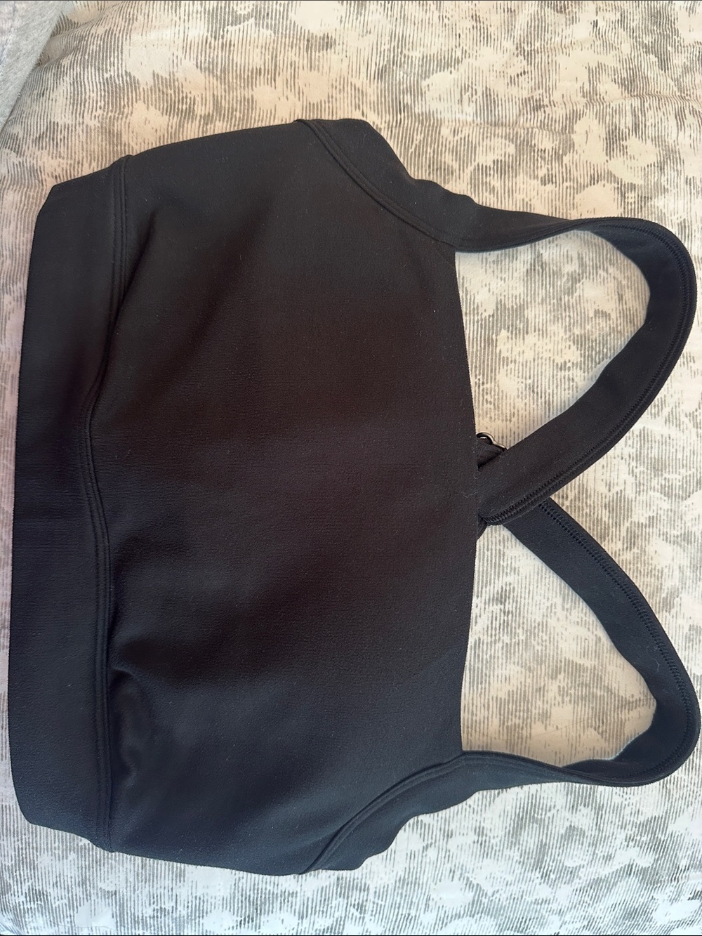 Gilly Hicks Black Racerback Sports Bra Size Small